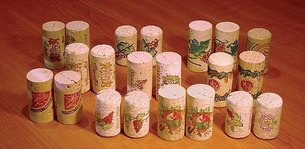 Коркови тапи с многоцветно изображение